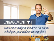 Engagement N°1 - Nos experts répondent à vos questions techniques pour réaliser votre projet